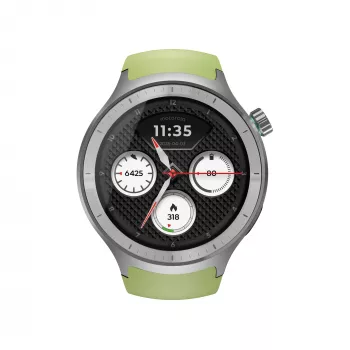 Motorola Moto Watch 47 mm sidabrinis GPS išmanusis laikrodis