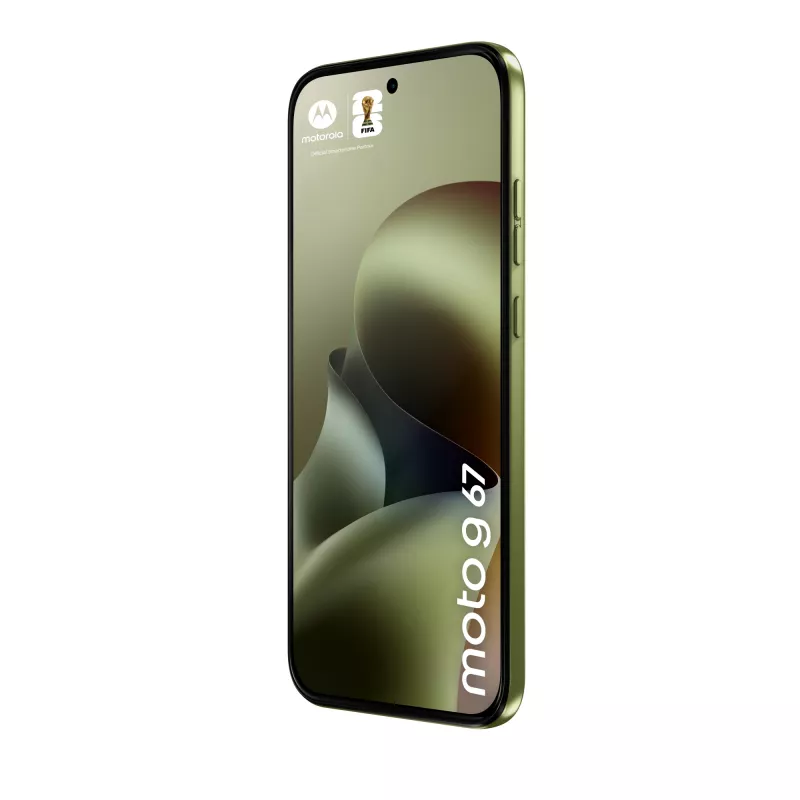 Motorola moto g67 17,3 cm (6,8 colio) hibridinis dviejų SIM „Android 16.0“ 5G USB Type-C 4 GB 256 GB 5200 mAh žalia