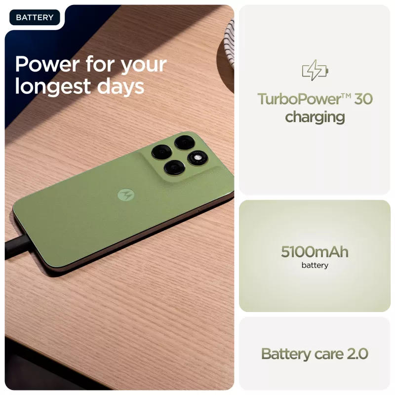 Motorola moto g67 17,3 cm (6,8 colio) hibridinis dviejų SIM „Android 16.0“ 5G USB Type-C 4 GB 256 GB 5200 mAh žalia