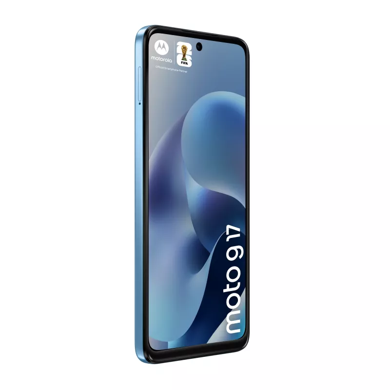 Mobilusis telefonas Motorola moto g17 17,1 cm (6,72 col.) Dual SIM Android 15 USB Type-C 4 GB 128 GB 5200 mAh Mėlynas