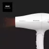 Plaukų džiovintuvas Taurus STUDIO 2500 IONIC 2400 W Baltas su jonizacija, 3 šilumos lygiai, 2 greičiai, difuzorius ir koncentratorius