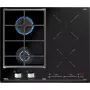 Įmontuojama kombinuota kaitlentė TEKA IND-GAZ PLATE JZC 64322 ABC BK (E4), 4 zonos, 60 cm, juoda, indukcinė + dujinė