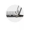 Kensington Slim Resettable Combination K60628WW – nešiojamojo kompiuterio spyna su kodu