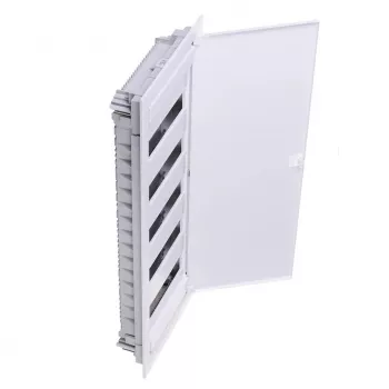 Plastikinis skirstomasis dėklas Noark PMF 60 — 5 eilių, 60 modulių, IP40