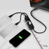Axagon HUE-S2C USB 3.2 Gen 1 Type-A 4 prievadų sąsajų centras, 5000 Mbit/s, juodas