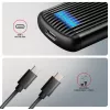 AXAGON EEM2-SC išorinis USB-C 10Gbps besraigtis metalinis M.2 NVMe SSD korpusas, vieno lizdo, pilkas