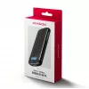 AXAGON EEM2-SC išorinis USB-C 10Gbps besraigtis metalinis M.2 NVMe SSD korpusas, vieno lizdo, pilkas