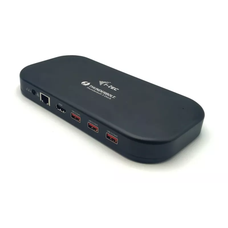 i-tec Thunderbolt 3/USB-C dviguba 4K doko stotelė + USB-C į DisplayPort laidas (1,5 m) + 60W įkrovimas