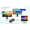 i-tec Thunderbolt 3/USB-C dviguba 4K doko stotelė + USB-C į DisplayPort laidas (1,5 m) + 60W įkrovimas