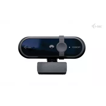 Internetinė kamera ITEC SOLOMON 100 1080p, 2 MP, Full HD 1920×1080, USB, spaustukas, juoda