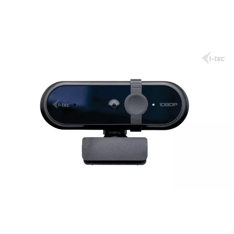 Internetinė kamera ITEC SOLOMON 100 1080p, 2 MP, Full HD 1920×1080, USB, spaustukas, juoda