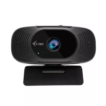 Internetinė kamera i-tec SOLOMON 300 4K, USB, 3840×2160, 8,29 MP, spaustuvinis laikiklis, juoda