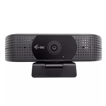 Internetinė kamera ITEC i-tec SOLOMON 500 4K PDAF — 4K Ultra HD, 3840×2160, USB, spaustuvinis laikiklis, juoda