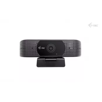 Internetinė kamera ITEC i-tec SOLOMON 500 4K PDAF — 4K Ultra HD, 3840×2160, USB, spaustuvinis laikiklis, juoda
