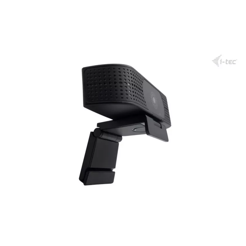 Internetinė kamera ITEC i-tec SOLOMON 500 4K PDAF — 4K Ultra HD, 3840×2160, USB, spaustuvinis laikiklis, juoda