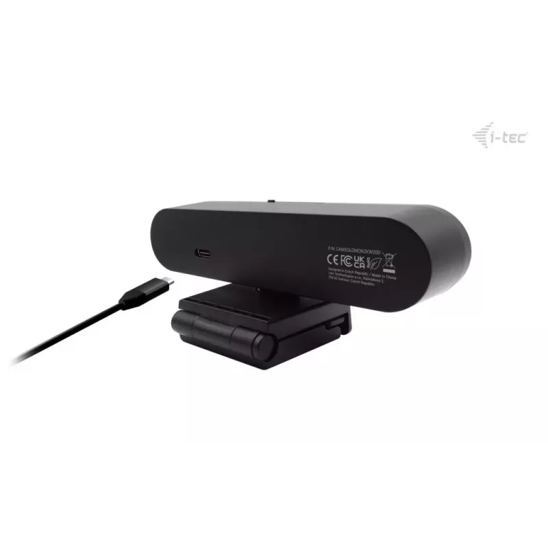 i-tec SOLOMON WH200 2K internetinė kamera su Windows Hello, 4 MP, 2560 x 1440 pikselių, 2K Ultra HD, 60 kadrų/s