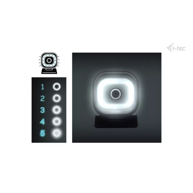 Internetinė kamera ITEC i-tec SOLOMON 700 STREAM 4K, 3840x2160@60fps, 8,29 MP, USB-C, 1/4 colio trikočio sriegis