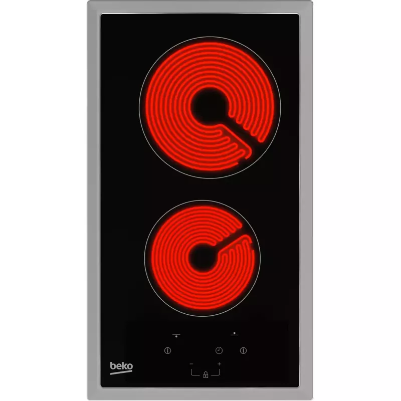 Beko HDMC 32400 TX įmontuojama keraminė kaitlentė, 2 zonos, liečiamas valdymas