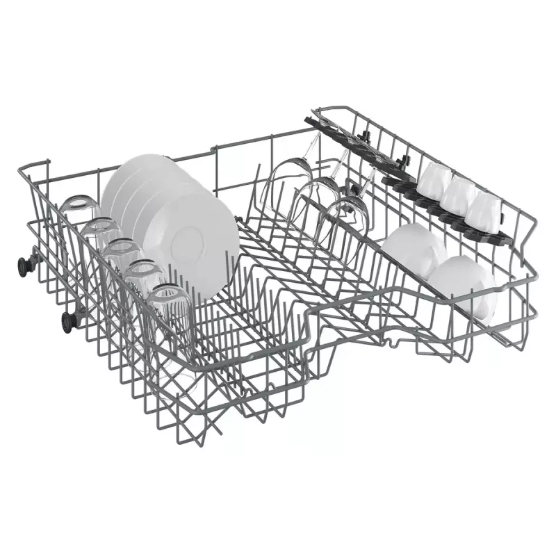 Laisvai pastatoma indaplovė BEKO DVN05320W — pilno dydžio 60 cm, 13 komplektų, 49 dB, 5 programų, E klasė