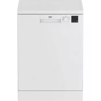 Laisvai pastatoma indaplovė BEKO DVN05320W — pilno dydžio 60 cm, 13 komplektų, 49 dB, 5 programų, E klasė