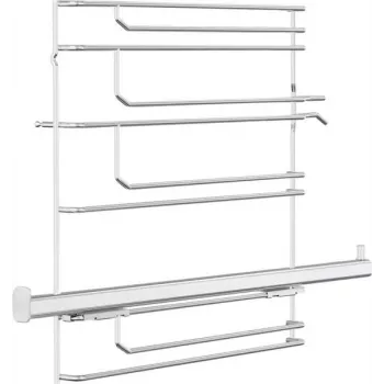 Beko 4480100203 teleskopinis bėgelis orkaitei, 1 lygis, sidabrinis