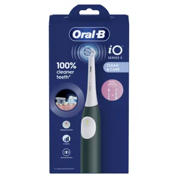 Elektrinis dantų šepetėlis BRAUN Oral-B iO2 (modelis iOS2.1C9.0G) Žalias miškas