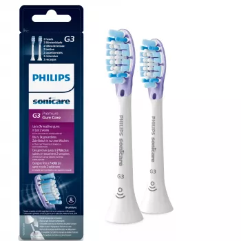 Philips Sonicare G3 Premium Gum Care HX9052/17 2 keičiami soniniai dantų šepetėlio antgaliai