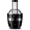 Lėtas sulčiaspaudė Philips Viva Collection HR1856, 800 W, juoda, LED ekranas, indas sultims