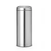 Brabantia Touch Bin Round 30L – šiukšlių dėžė su minkštu dangčiu