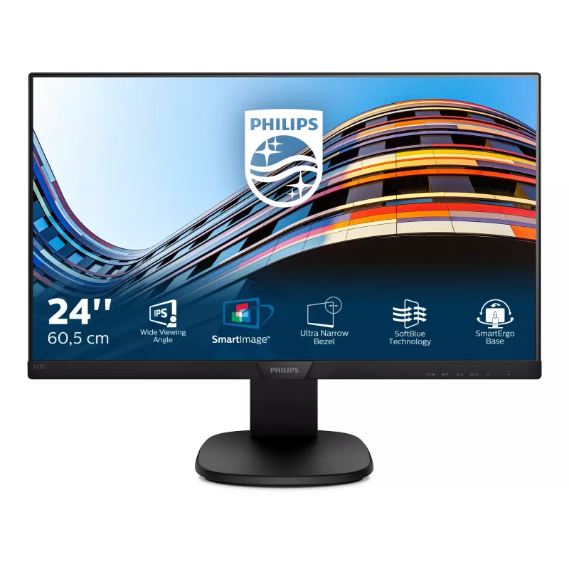 Philips S Line LCD monitor su SoftBlue technologija 243S7EHMB/00