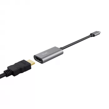 Trust Dalyx USB-C į HDMI adapteris pilka spalva