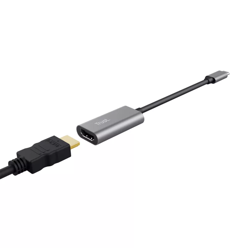 Trust Dalyx USB-C į HDMI adapteris pilka spalva