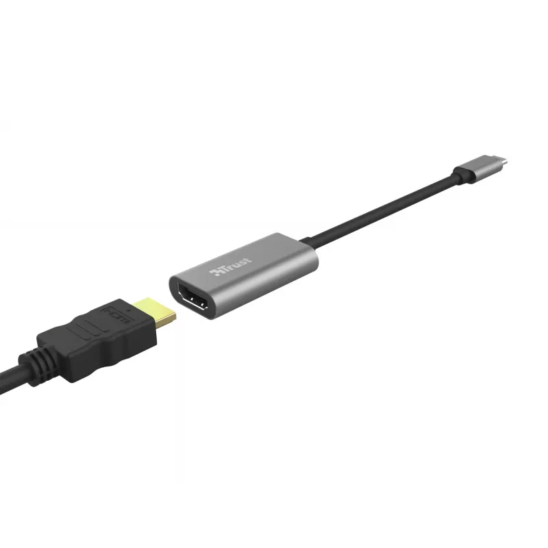 Trust Dalyx USB-C į HDMI adapteris pilka spalva
