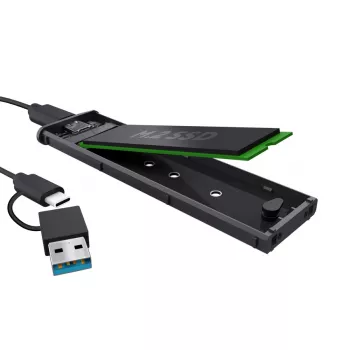 Išorinis SSD dėklas TRUST 25806 Juodas M.2, vienam diskui, iki 4 TB, USB Type-C 10 Gbit/s (USB 3.2 Gen 2)