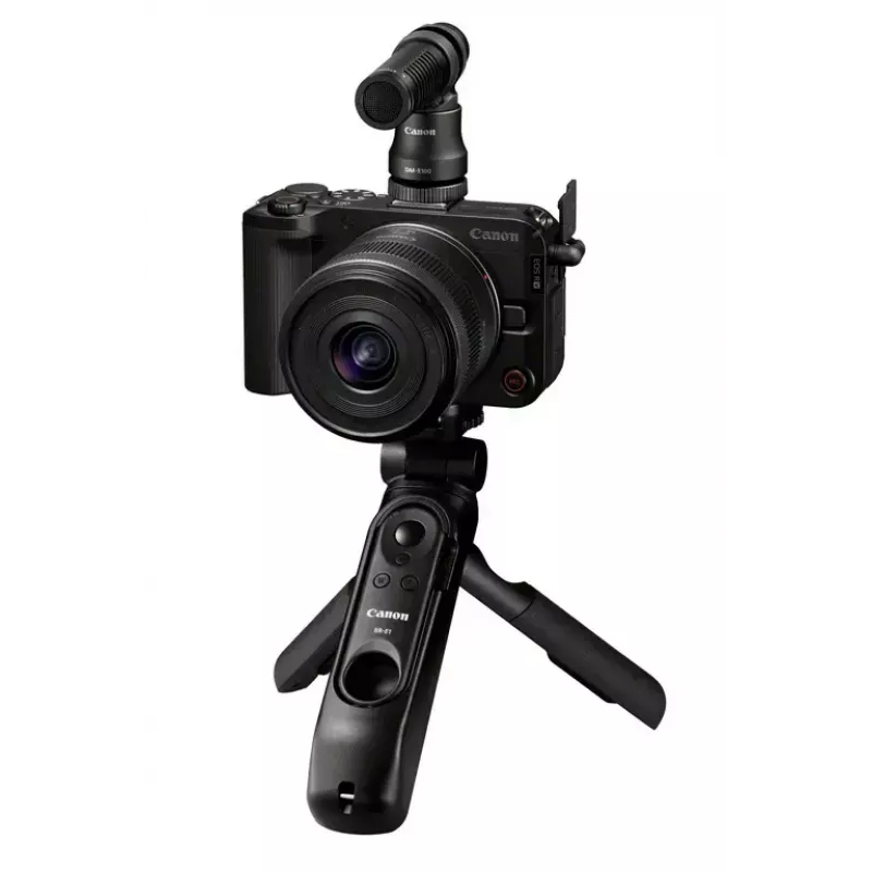 Canon EOS R50 V + RF-S 14-30mm F4-6.3 IS STM PZ Creator Kit veidrodinis fotoaparatas 24,2 MP CMOS 6000 x 4000 pikselių juodas