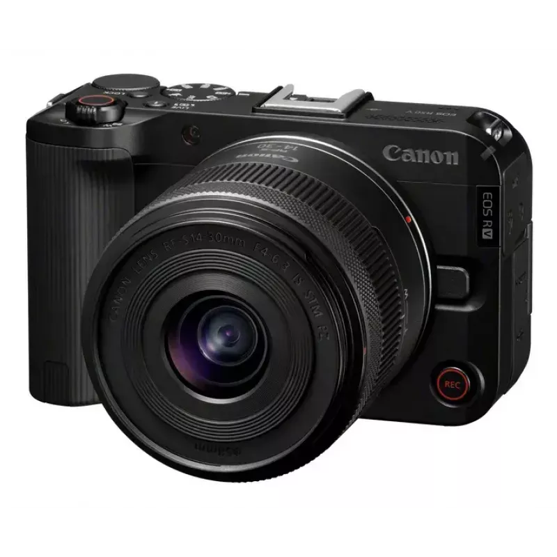 Canon EOS R50 V + RF-S 14-30mm F4-6.3 IS STM PZ Creator Kit veidrodinis fotoaparatas 24,2 MP CMOS 6000 x 4000 pikselių juodas