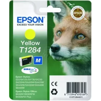 Originalus Epson T1284 geltonas rašalo kasetė DURABrite Ultra