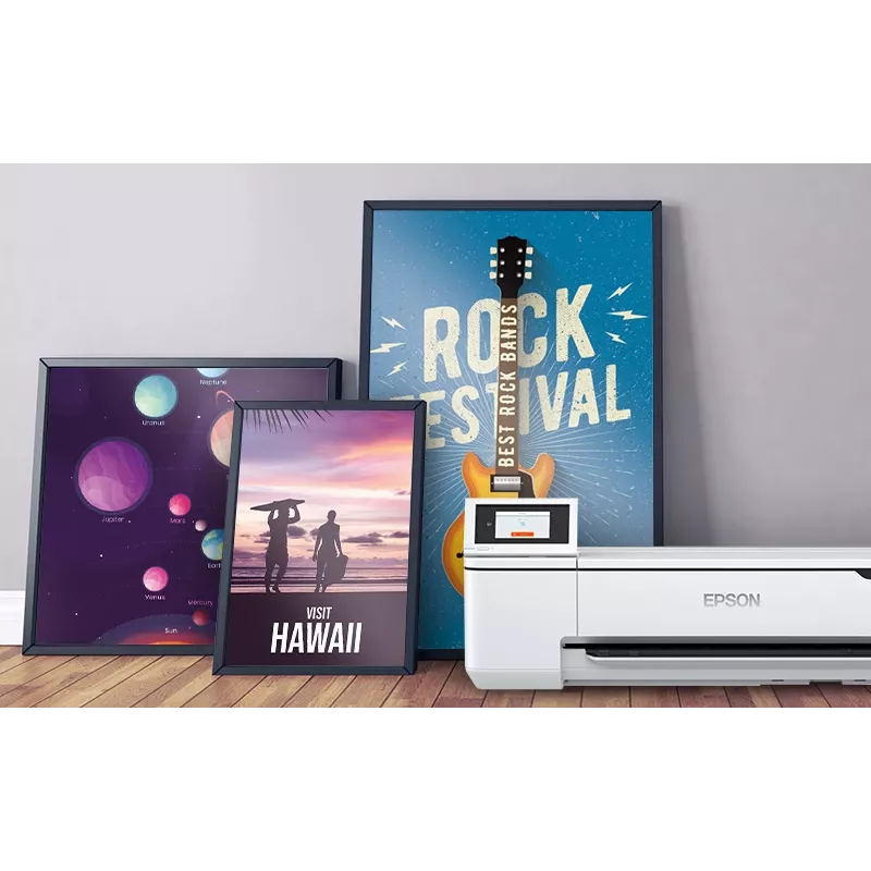 Epson SureColor SC-T3100x didelio formato spausdintuvas, rašalinis, spalvotas, 2400 x 1200 DPI, A1 (594 x 841 mm), Wi-Fi, Ethernet LAN