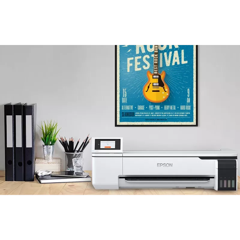Epson SureColor SC-T3100x didelio formato spausdintuvas, rašalinis, spalvotas, 2400 x 1200 DPI, A1 (594 x 841 mm), Wi-Fi, Ethernet LAN