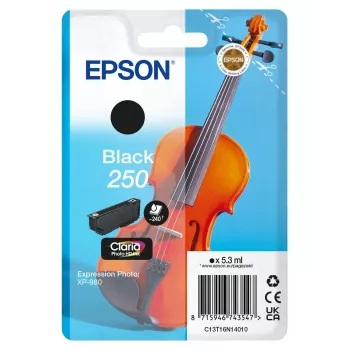 Epson 250 Violin Claria Photo HD rašalo kasetė 1 vnt. Originali Juoda