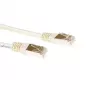 ACT Ivory 3 metrų F/UTP CAT5E jungiamasis kabelis su RJ-45 jungtimis