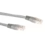 ACT pilkas 2 m LSZH U/UTP CAT6A jungiamasis laidas su RJ45 kištukais