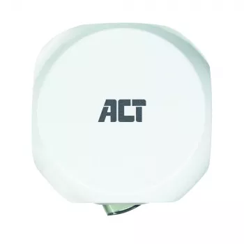 Maitinimo skirstytuvas ACT AC2430 — 3× C tipo kištukiniai lizdai, 230 V, 16 A, 1,5 m laidas, baltas