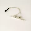 Gembird CCUSBRECEPTACLE vidinė USB 2.0 sąsajos kortelė / adapteris
