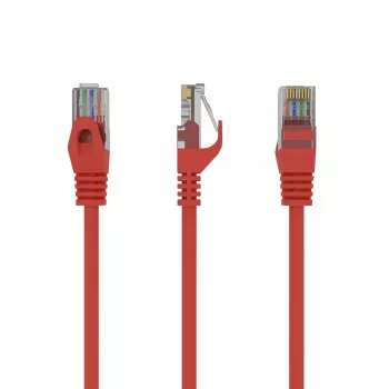 Gembird PP6U-1.5M/R tinklo kabelis RJ-45 Cat6 1,5 m raudonas
