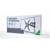 TV laikiklis Gembird WM-60ST-01 32–60 col., VESA 100x100–400x400, iki 36,4 kg, pakreipimas -2°–10°, atstumas nuo sienos 4,2–45,2 cm, juodas