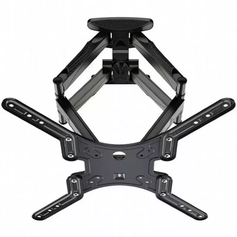 TV laikiklis Gembird WM-60ST-01 32–60 col., VESA 100x100–400x400, iki 36,4 kg, pakreipimas -2°–10°, atstumas nuo sienos 4,2–45,2 cm, juodas