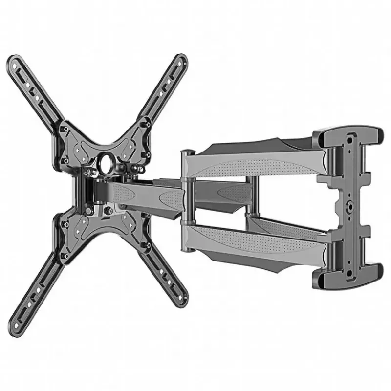 TV laikiklis Gembird WM-60ST-01 32–60 col., VESA 100x100–400x400, iki 36,4 kg, pakreipimas -2°–10°, atstumas nuo sienos 4,2–45,2 cm, juodas