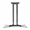 TV laikiklis Gembird WM-60ST-01 32–60 col., VESA 100x100–400x400, iki 36,4 kg, pakreipimas -2°–10°, atstumas nuo sienos 4,2–45,2 cm, juodas