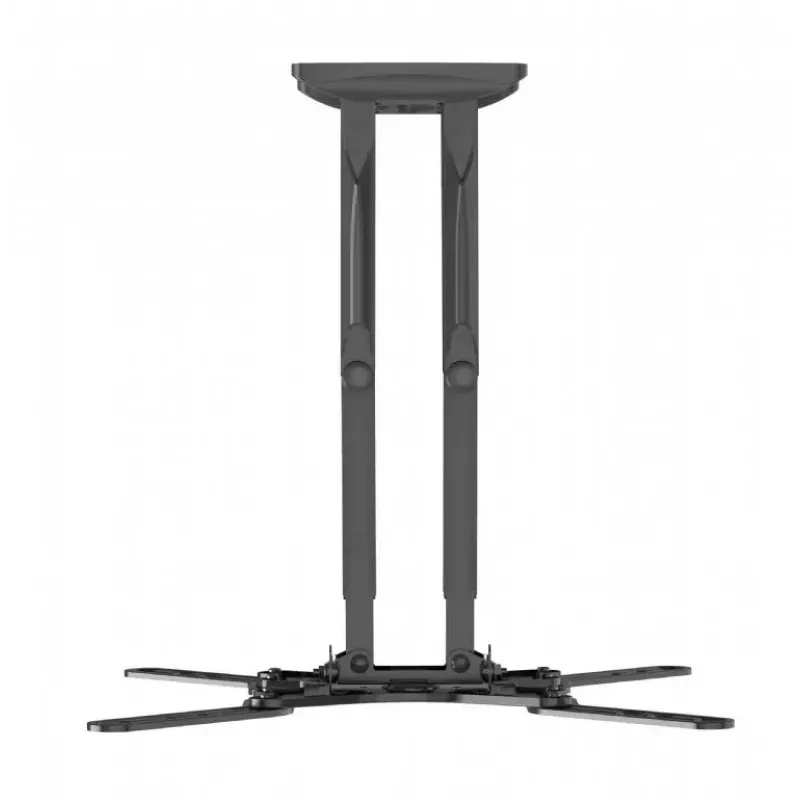 TV laikiklis Gembird WM-60ST-01 32–60 col., VESA 100x100–400x400, iki 36,4 kg, pakreipimas -2°–10°, atstumas nuo sienos 4,2–45,2 cm, juodas